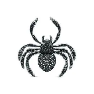 Брошь из серебра вид 1