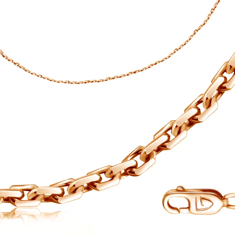 Цепь из красного золота