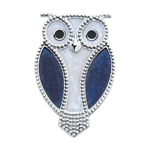 Брошь из серебра