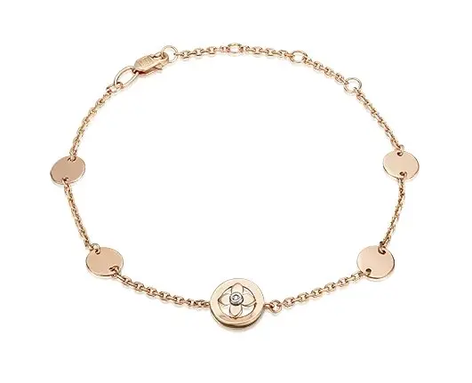 Браслет декоративный из комбинированного золота вид 1