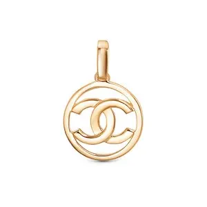 Подвеска декоративная из красного золота