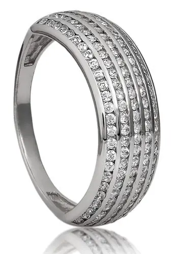 Кольцо декоративное из серебра