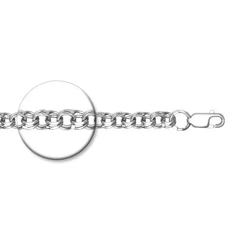 Браслет цепочный из серебра