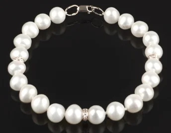 Браслет декоративный из серебра