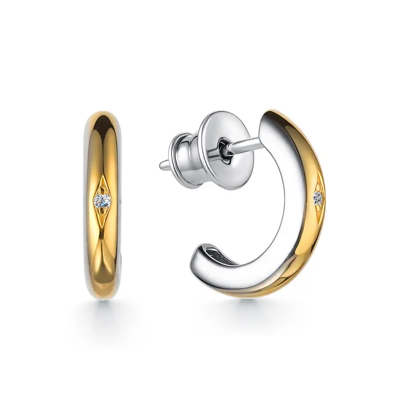 Серьги одиночные из серебра