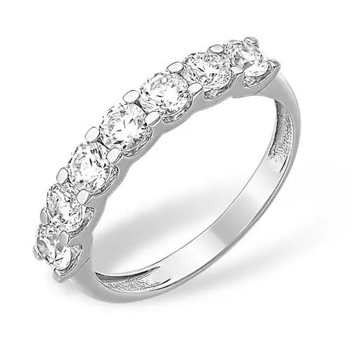 Кольцо декоративное из серебра