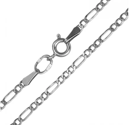 Цепь из белого золота