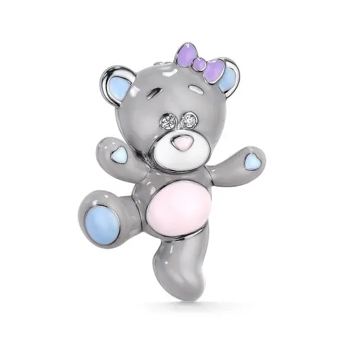 Брошь из серебра