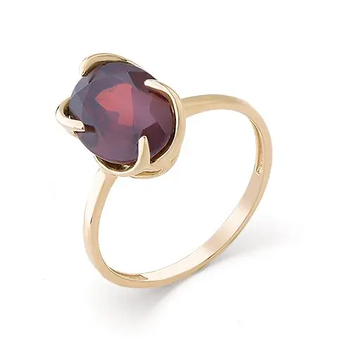 Кольцо декоративное из красного золота