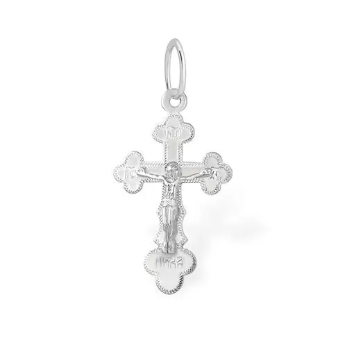Подвеска крест из серебра