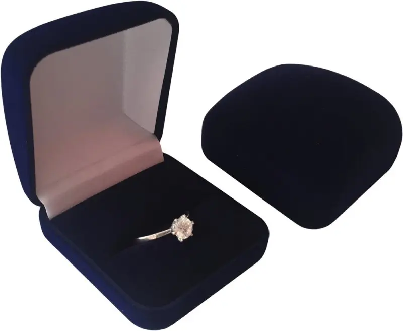 Футляр 120301син.кольцо