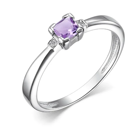 Кольцо декоративное из серебра