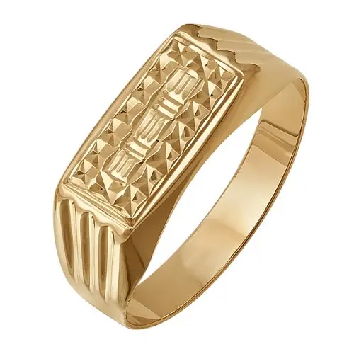 Печатка из красного золота