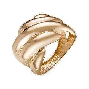Кольцо декоративное из красного золота