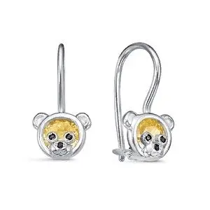 Серьги детские из серебра