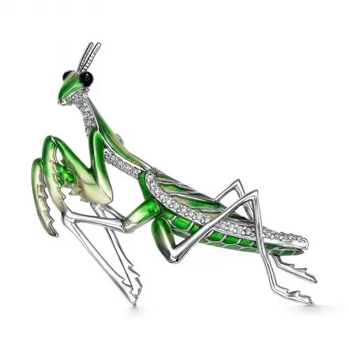 Брошь из серебра