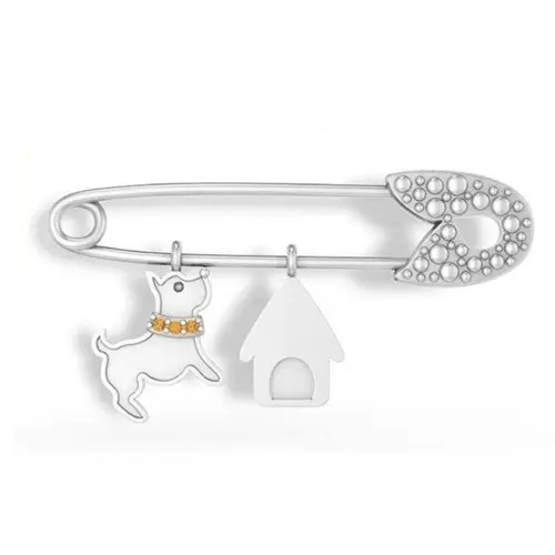 Брошь-булавка "Хранитель счастья" СЧАСТЬЕ-Б-004