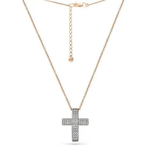 Цепь колье из красного золота