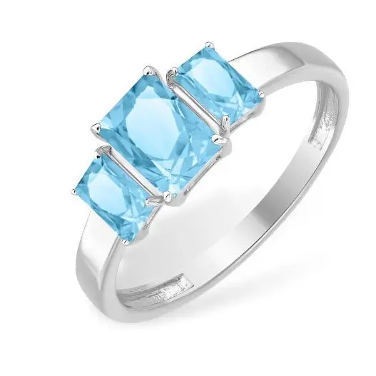 Кольцо декоративное из серебра