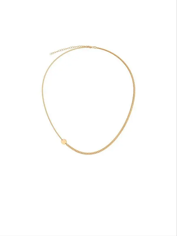 Браслет цепочный из красного золота