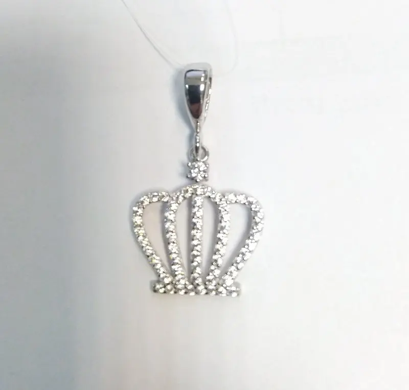 Подвеска декоративная из серебра