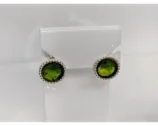 Серьги пуссеты из серебра