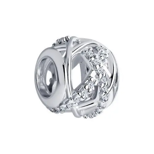 Подвеска шарм из серебра