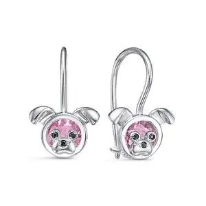 Серьги детские из серебра