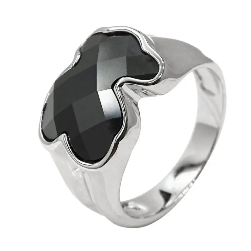 Кольцо декоративное из серебра