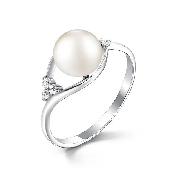 Кольцо декоративное из серебра