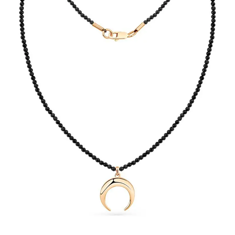 Цепь колье из красного золота