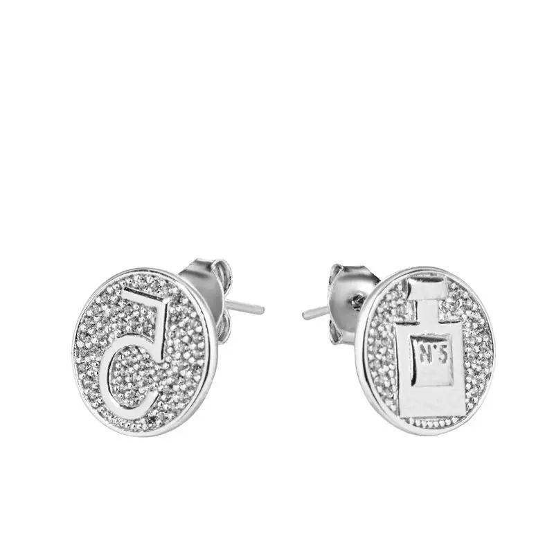 Серьги пуссеты из серебра