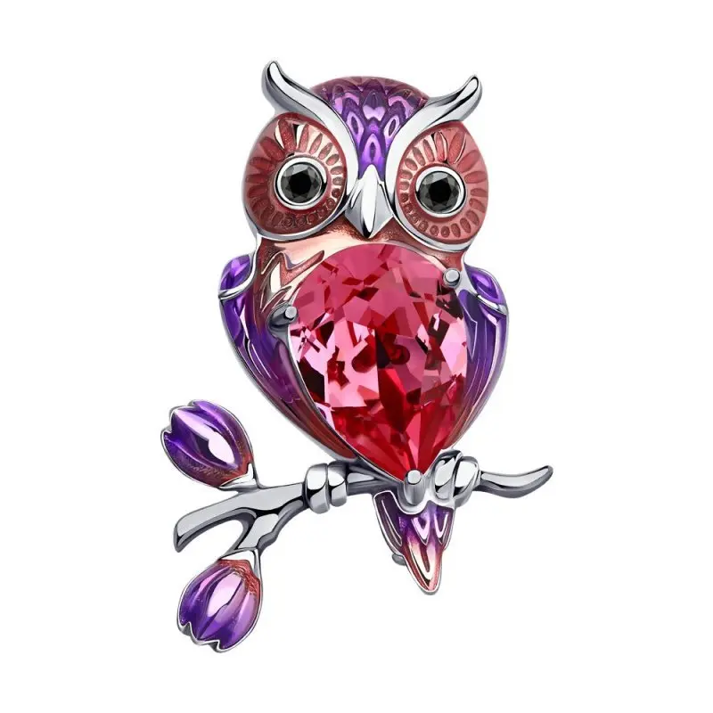 Брошь из серебра