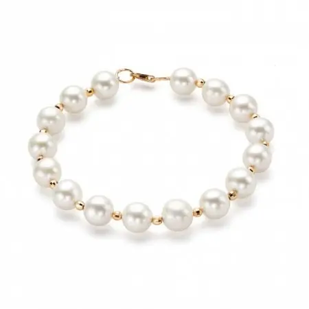 Браслет декоративный из красного золота