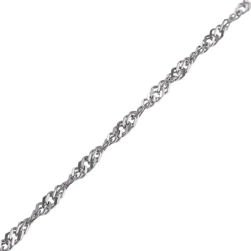 Браслет цепочный из серебра