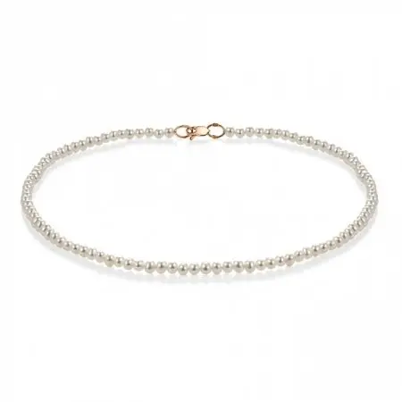 Бусы из красного золота