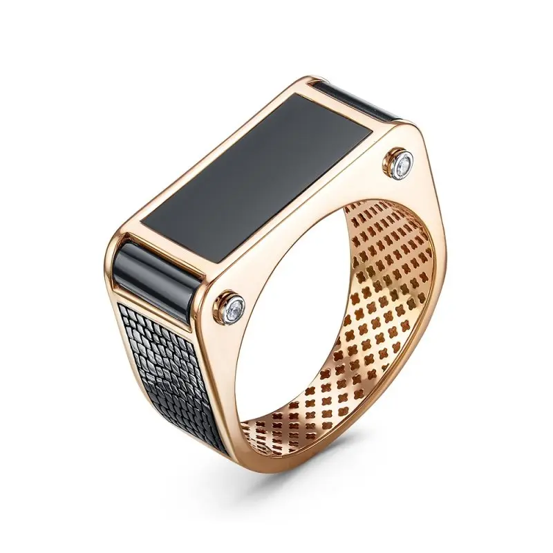 Печатка из красного золота