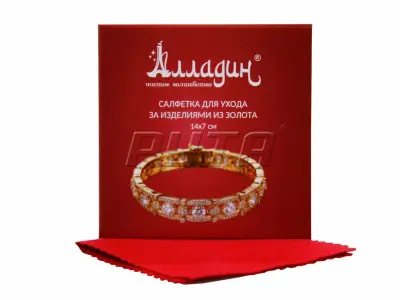 Салфетка д/изд.из зол.АЛЛАДИН(14*7) арт.211010