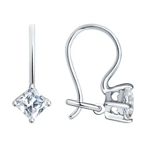 Серьги детские из серебра