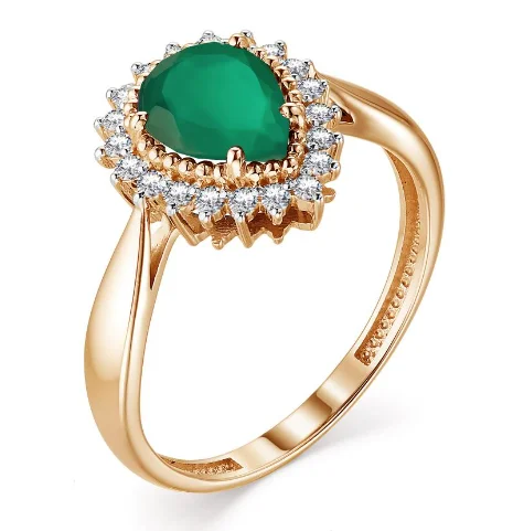 Кольцо декоративное из позолоты