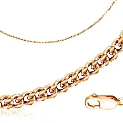 Цепь из красного золота