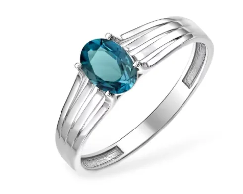 Кольцо декоративное из серебра