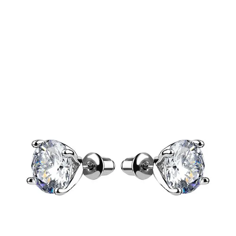 Серьги пуссеты из серебра