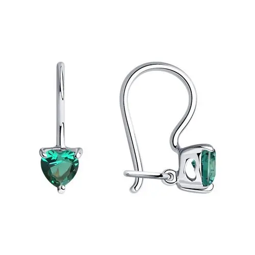 Серьги детские из серебра