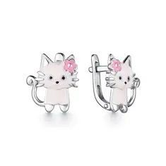 Серьги детские из серебра