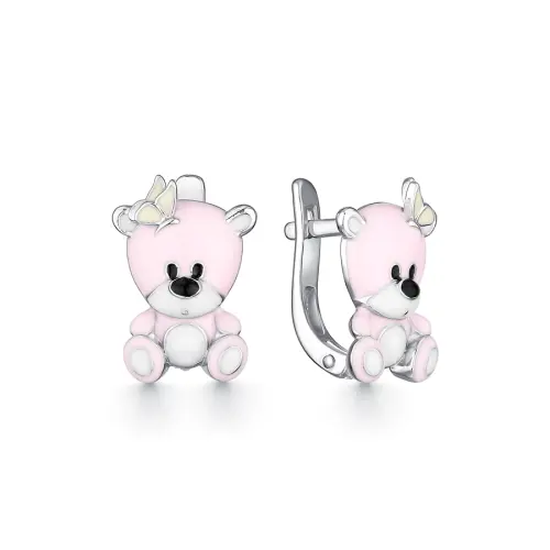 Серьги детские из серебра