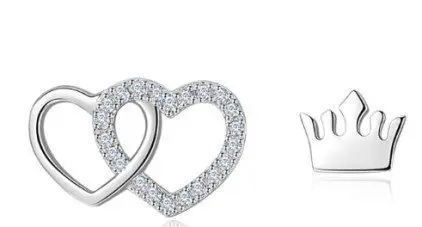 Серьги пуссеты из серебра