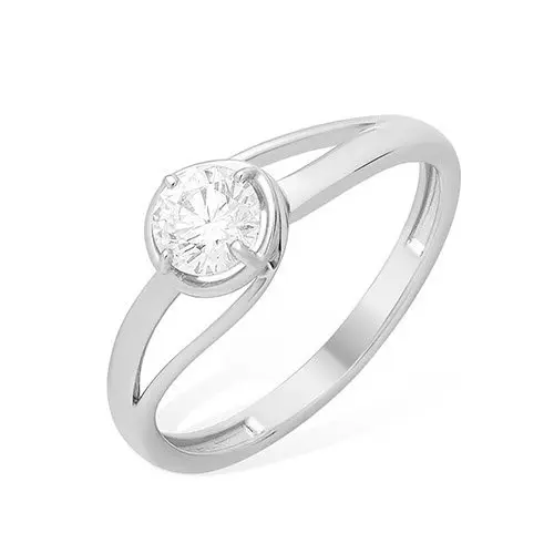 Кольцо декоративное из серебра