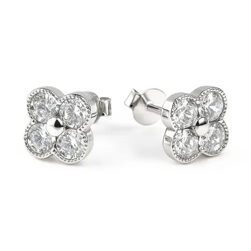 Серьги пуссеты из серебра