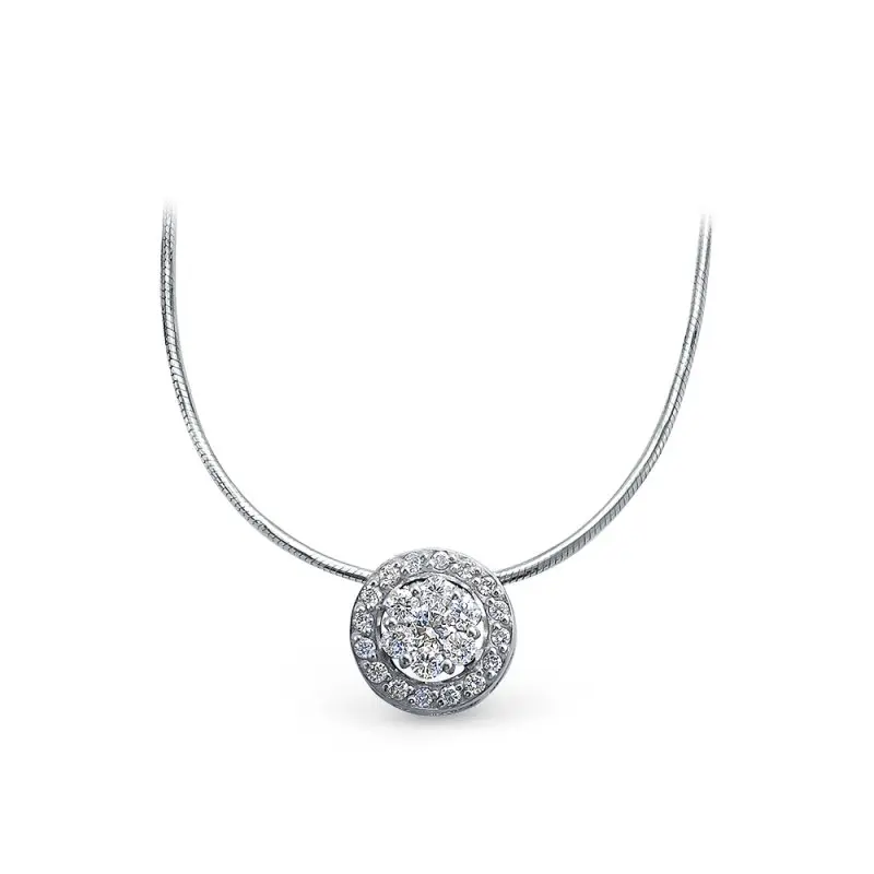 Цепь колье из красного золота